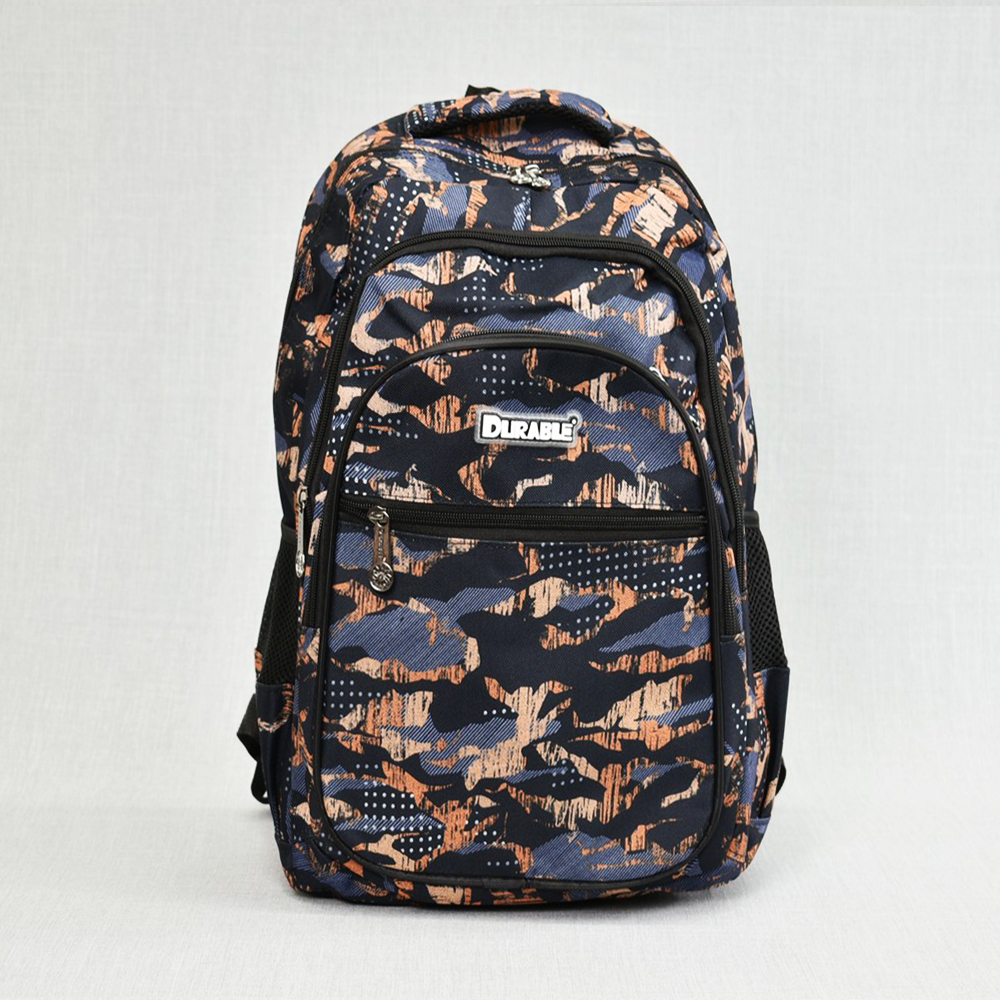 Ученическа раница MARVEL DURABLE 10014  ORANGE-BLACK, 44 см, за спорт и туризъм