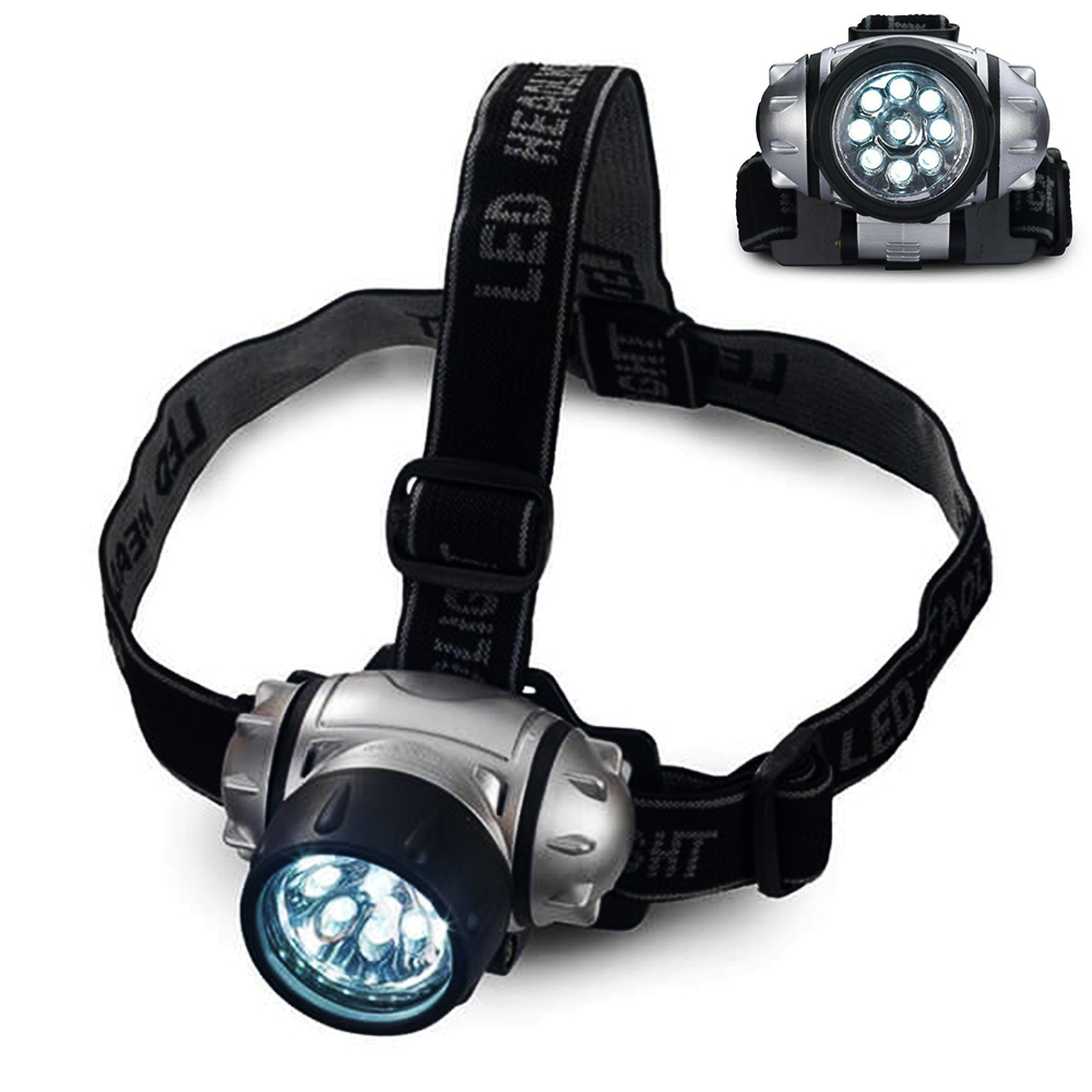 9 LED челник с регулиране ъгъла на светене с 4 режима на светене