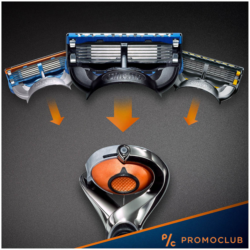 4 ножчета GILLETTE FUSION PROGLIDE 5 на супер цена