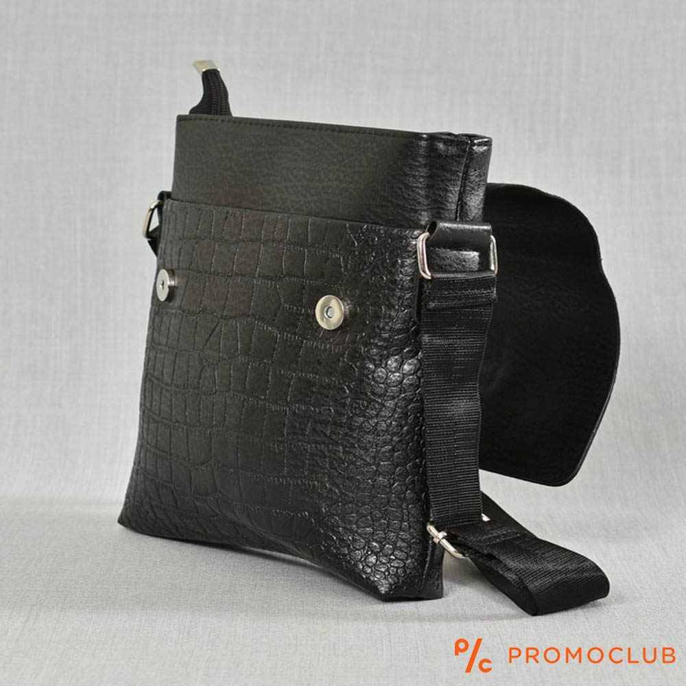 РАЗПРОДАЖБА: мъжка кожена чанта DUNDEE 525 за през рамо, еко кожа