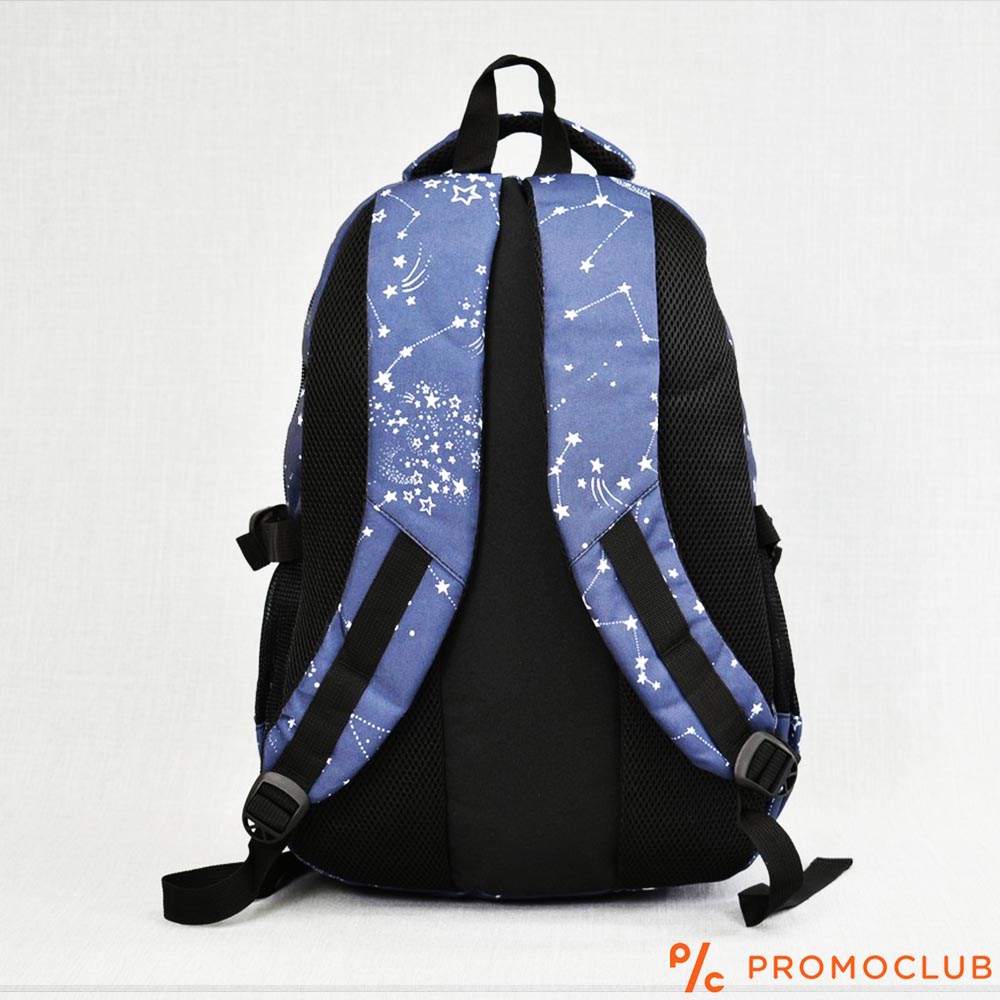 Голяма ученическа раница HQC FF3128 GREY YELLOW, вис. 45 см