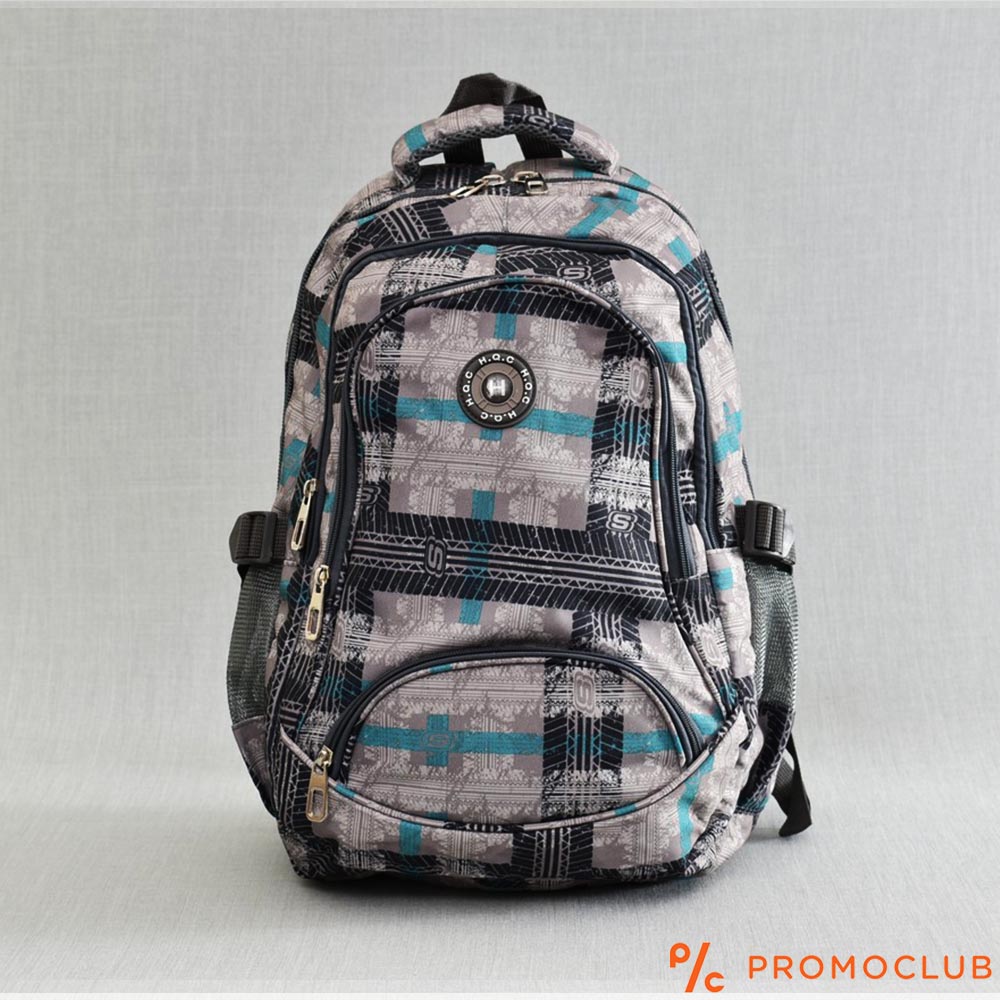 Голяма ученическа раница HQC FF3128 SILVER вис. 45 см