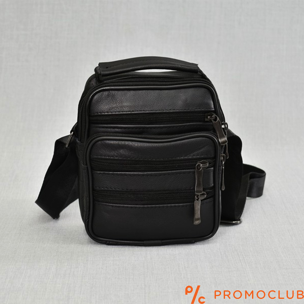 Мъжка чанта от естествена кожа с едно отделение COMPACT 6682