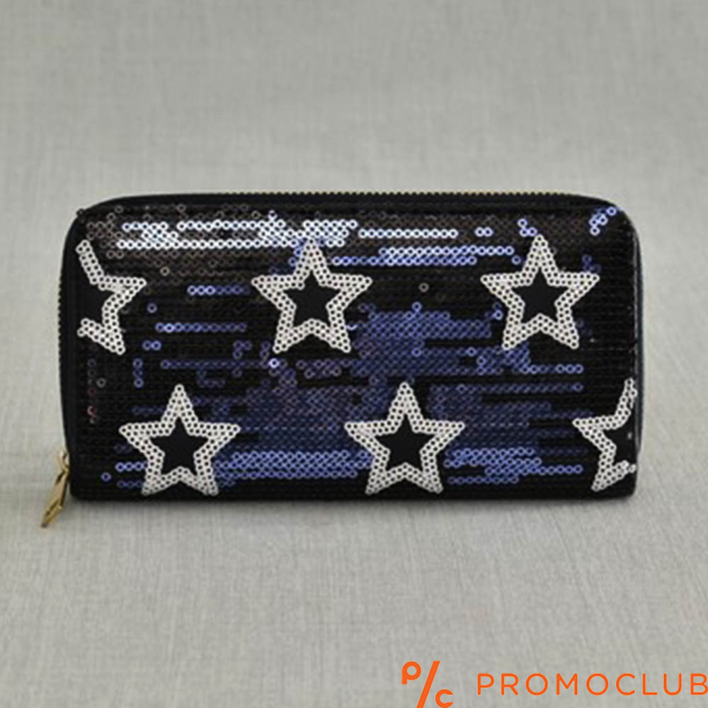 Дамско  портмоне от еко кожа-тъмно синьо 41787