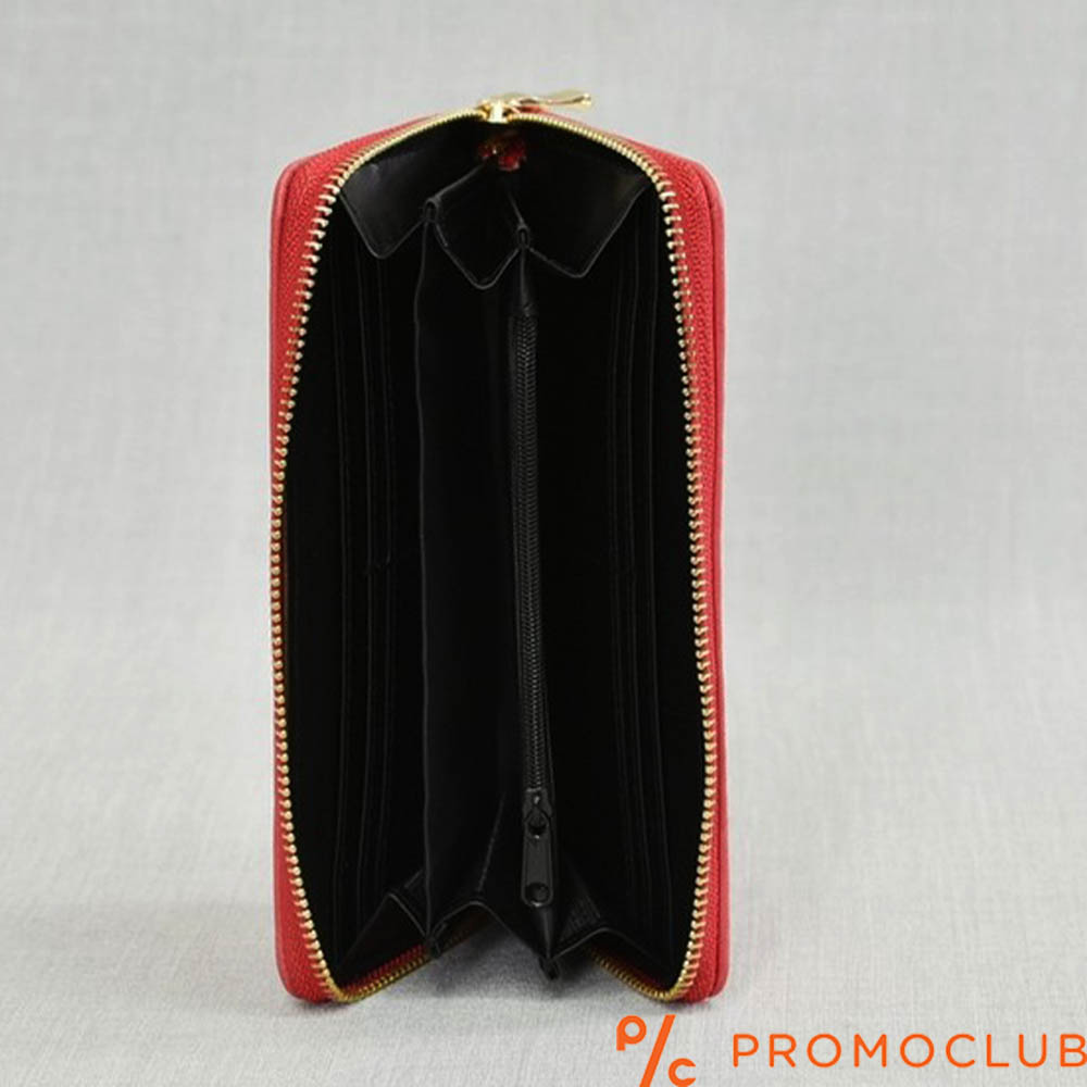 Дамско портмоне от еко кожа- червено 030