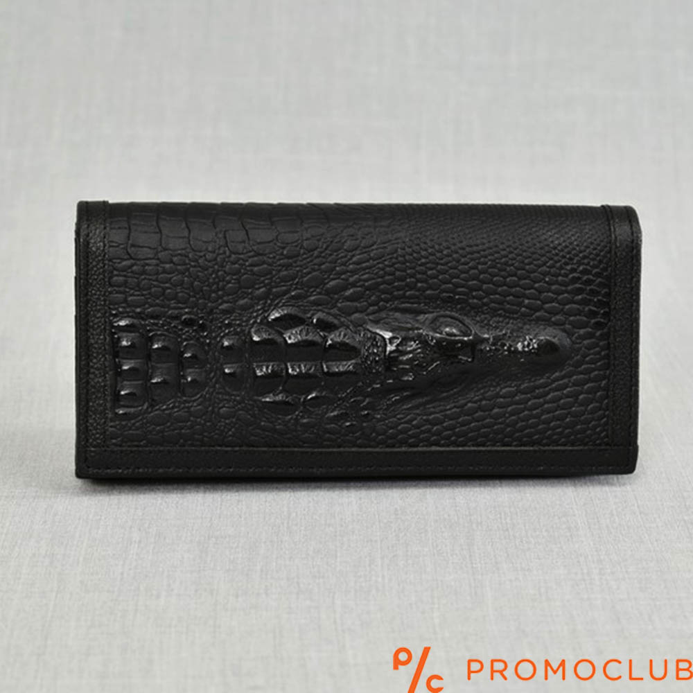 Дамско портмоне от естествена кожа- черен 4131-2