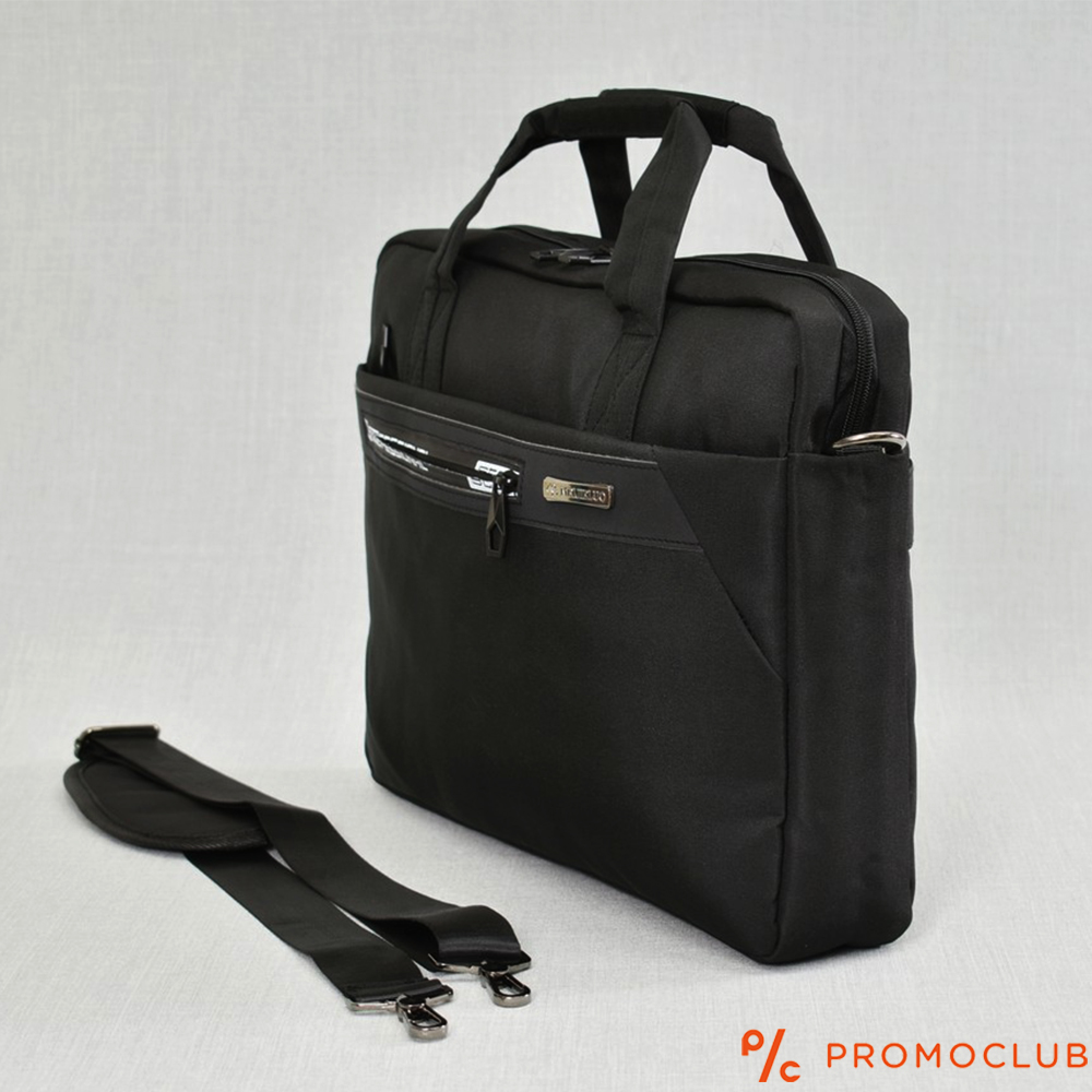 Бизнес чанта от те 22505кстил  с гайка на гърба за прикачане към дръжката на куфар