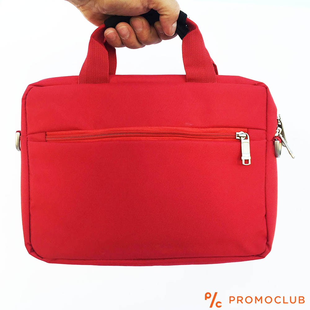 Бизнес чанта BRINCH COMPACT RED 3445, с противоударно отделение за лаптоп и таблет
