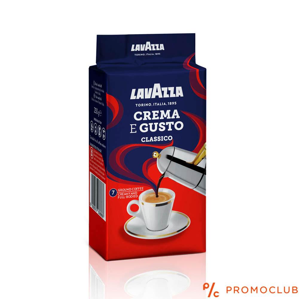 Кафе Lavazza crema e gusto 250г.