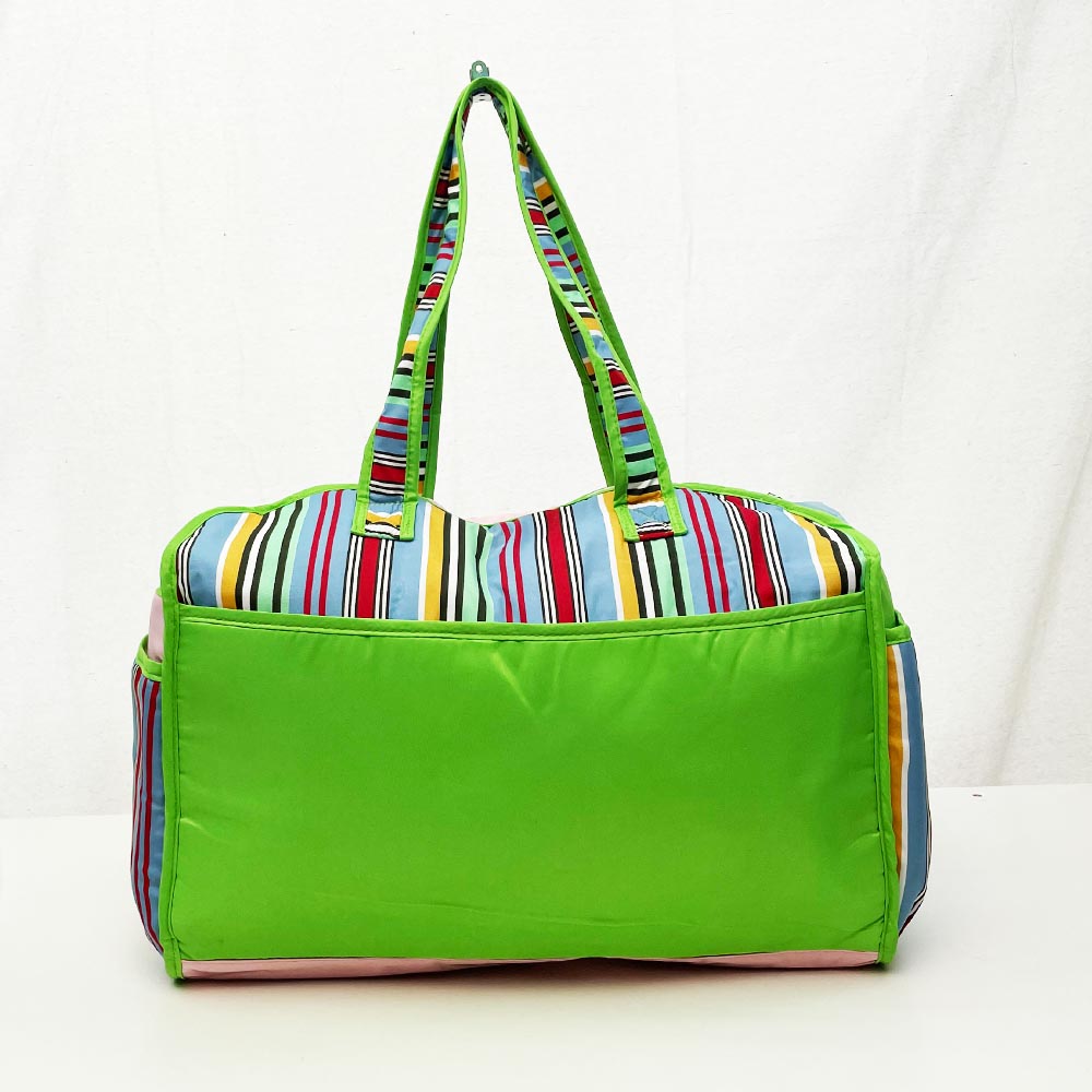 Лека бебешка чанта GREEN за пелени, дрехи и аксесоари