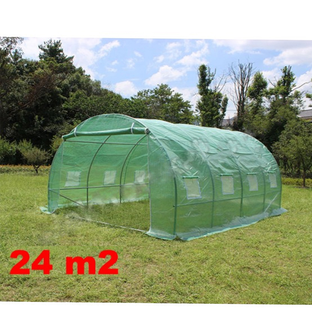 Устойчива оранжерия за вашата градина тип свод, 24 кв. м.