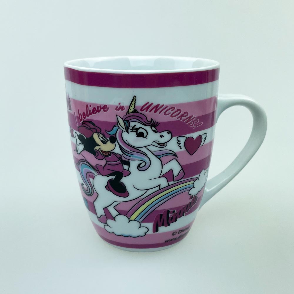 Керамична чаша МИНИ МАУС с ЕДНОРОГ 300 мл, I BELIEVE IN UNICORNS