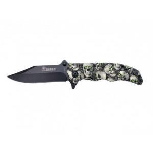 Супер атрактивен сгъваем нож BOKER SKULL B059