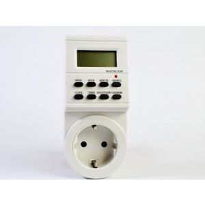 Програмируемо мощно електронно време реле за дълги периоди от време WEEKLY ELECTRONIC TIMER, 16А