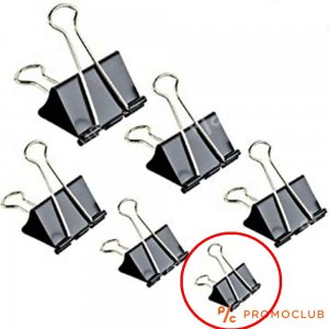 12 броя метални щипки-клипс BINDER CLIPS мини размер с мулти функционално предназначение