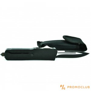 Високотехнологичен американски пружинен нож Micro Cutting Tools A12 BLACK - MICROTECH