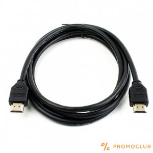Kабел HDMI A to HDMI A 1.8 метра. A+ High-Speed HDMI 1.4V, plug-plug, Ethernet