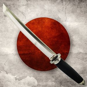 Голям ТОП модел традиционен японски нож SAMURAI TANTO COLD STEEL,  35.0 см.