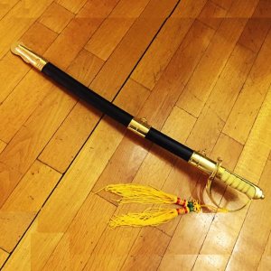 Малка ювелирна кавалерийска сабя на  Американските военоморски сили US Marines GOLD