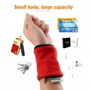 Спортен портфейл за китка, уникален аксесоар за джогери и катерачи, Wrist Wallets