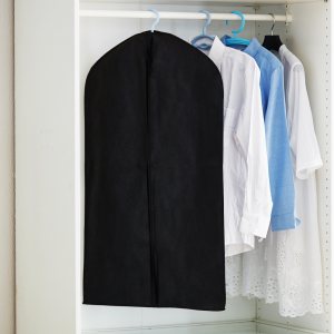 Първокласен калъф с цип за съхранение на костюми CLOTHING DUST,  60 х 137 sm