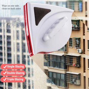 Двустранна магнитна чистачка за прозорци отвътре и отвън  Magnetic Window Cleaner до 8 мм