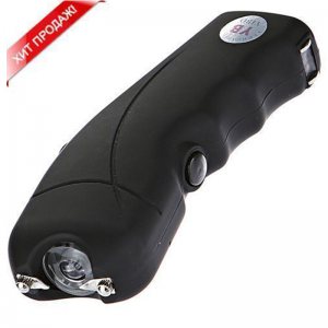 ТОП модел електрошок ГЕПАРД TW-309/ 2014-2- мощен и компактен. С LED фенерче, калъф, кабел